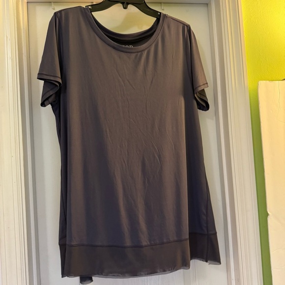 IZOD Short Sleeve Blouse - Picture 1 of 6